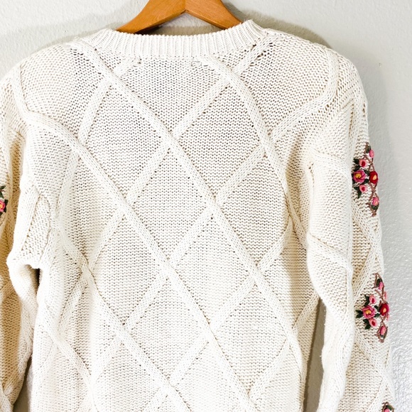 Vintage knit sweater 80s - Picture 6 of 6